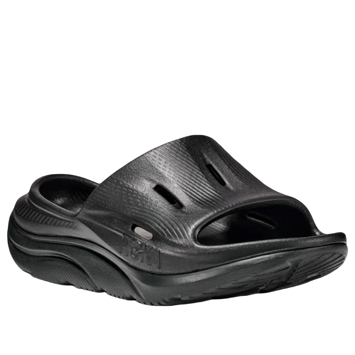 HOKA Ora Recovery Slide 3 Kids 'Triple Black'