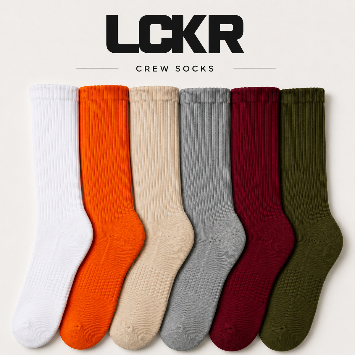 LCKR Crew Socks