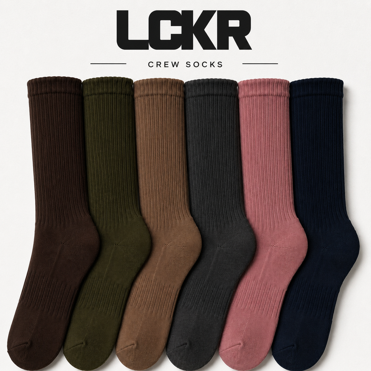 LCKR Crew Socks