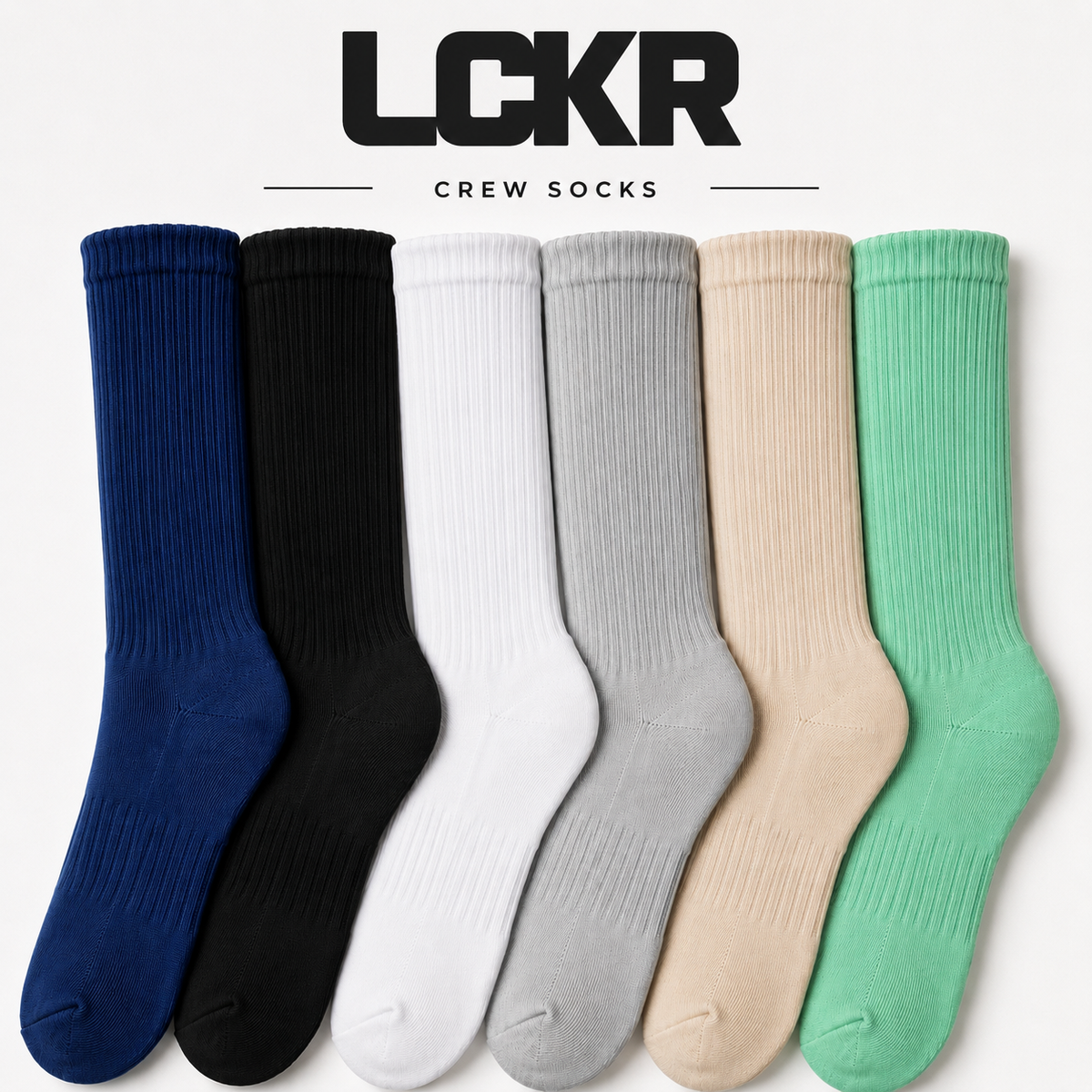 LCKR Crew Socks