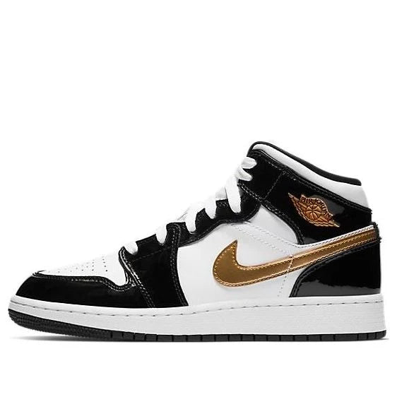 Nike Air Jordan 1 Mid SE 'Black Gold