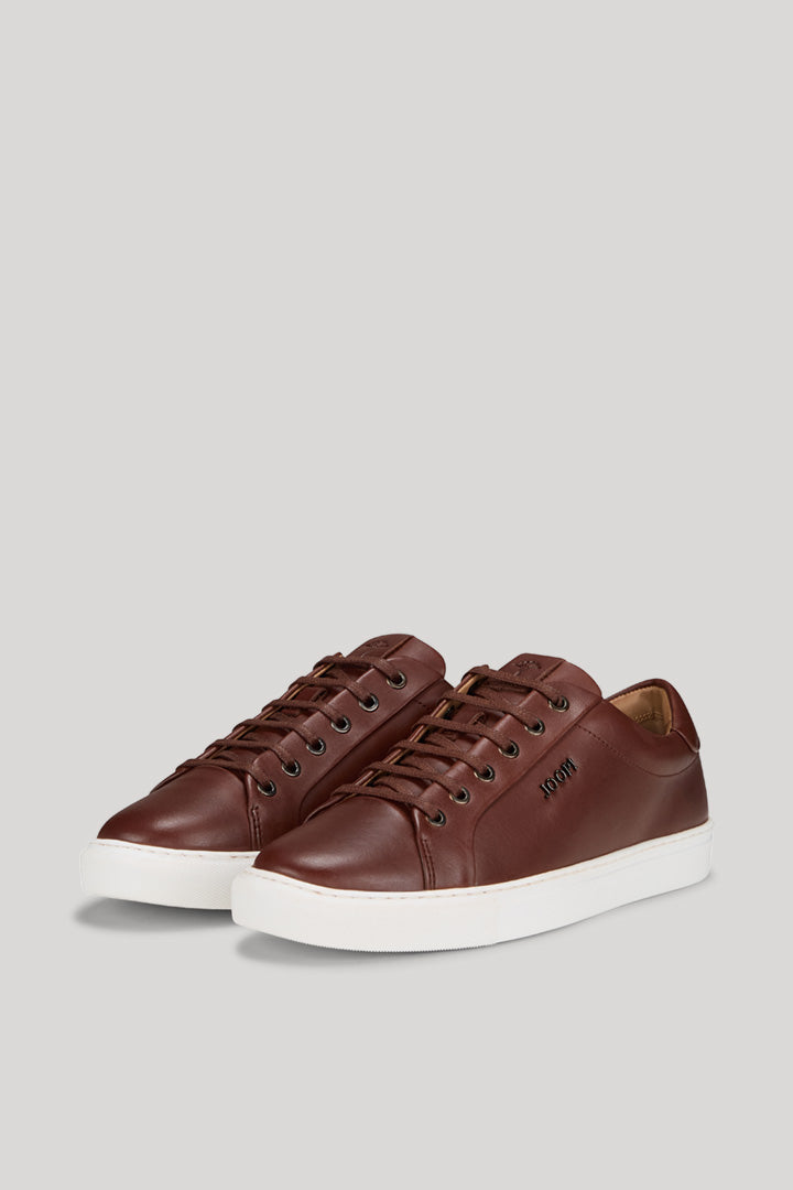 Joop Tinta Coralie Leather Trainers in Brown