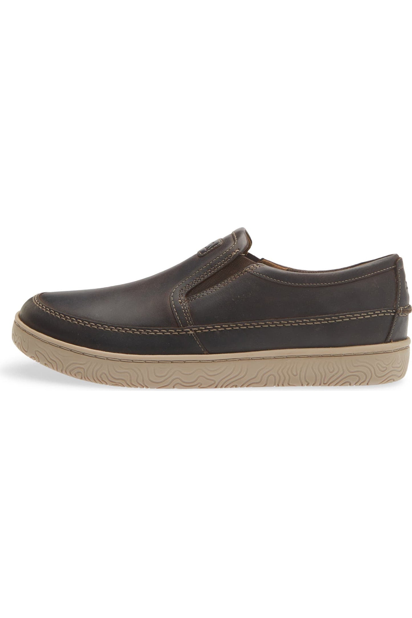 Clarks Hodson Step Leather Slip-On