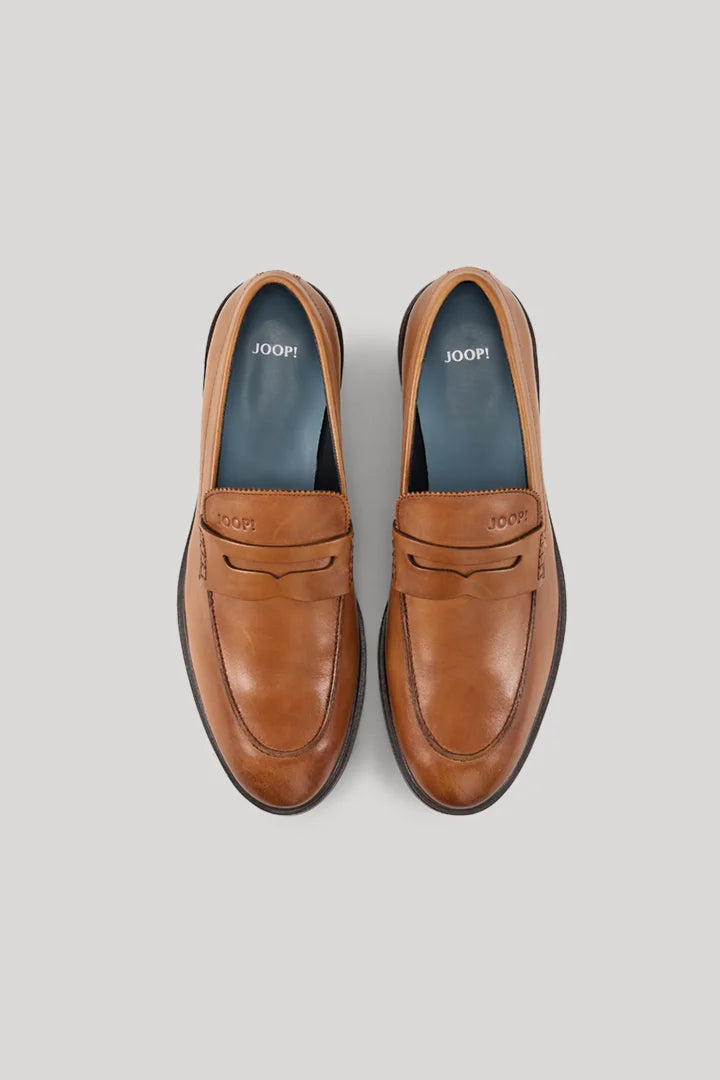 Joop Pero Kleitos Loafers in Cognac