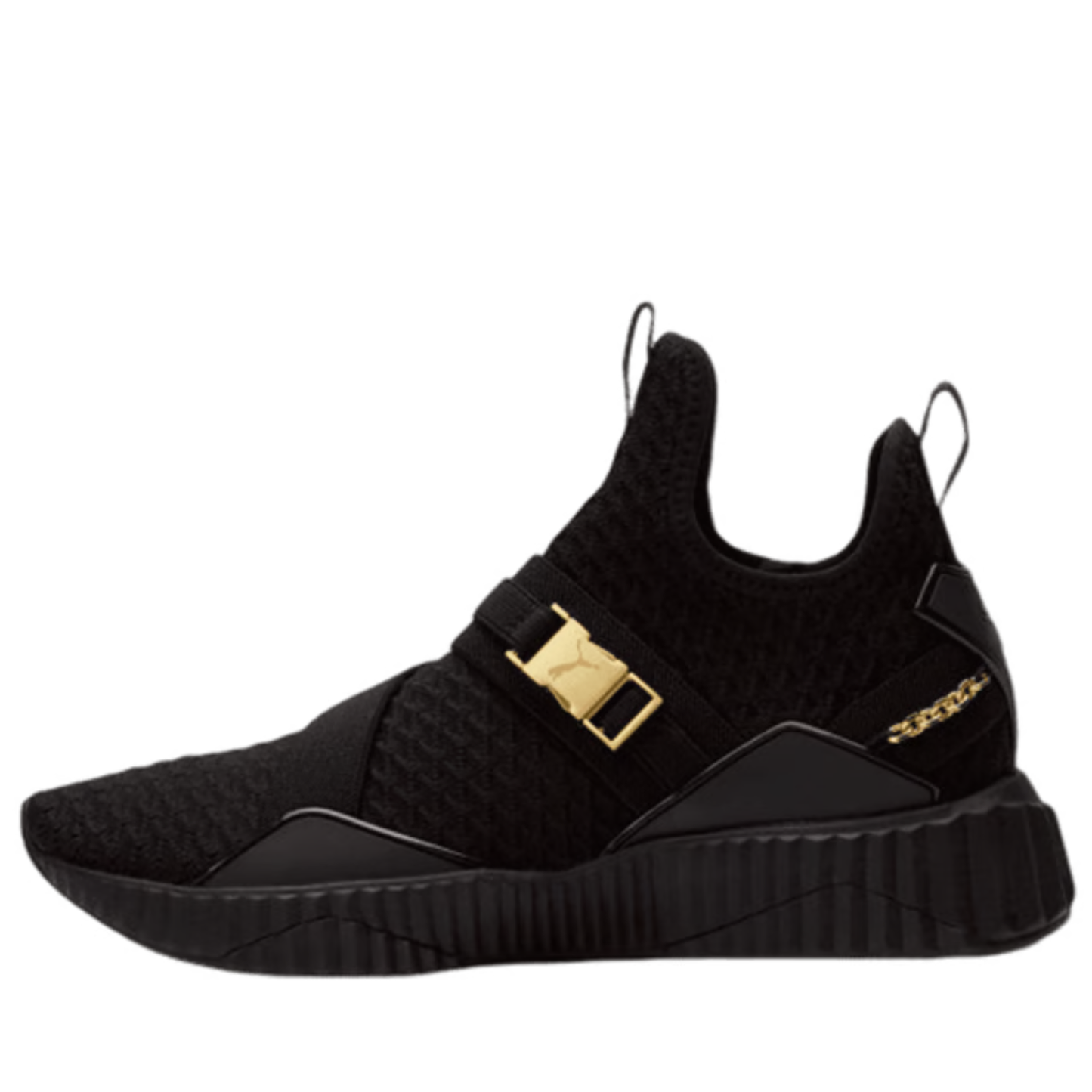 PUMA Defy Mid Training in Black/Gold