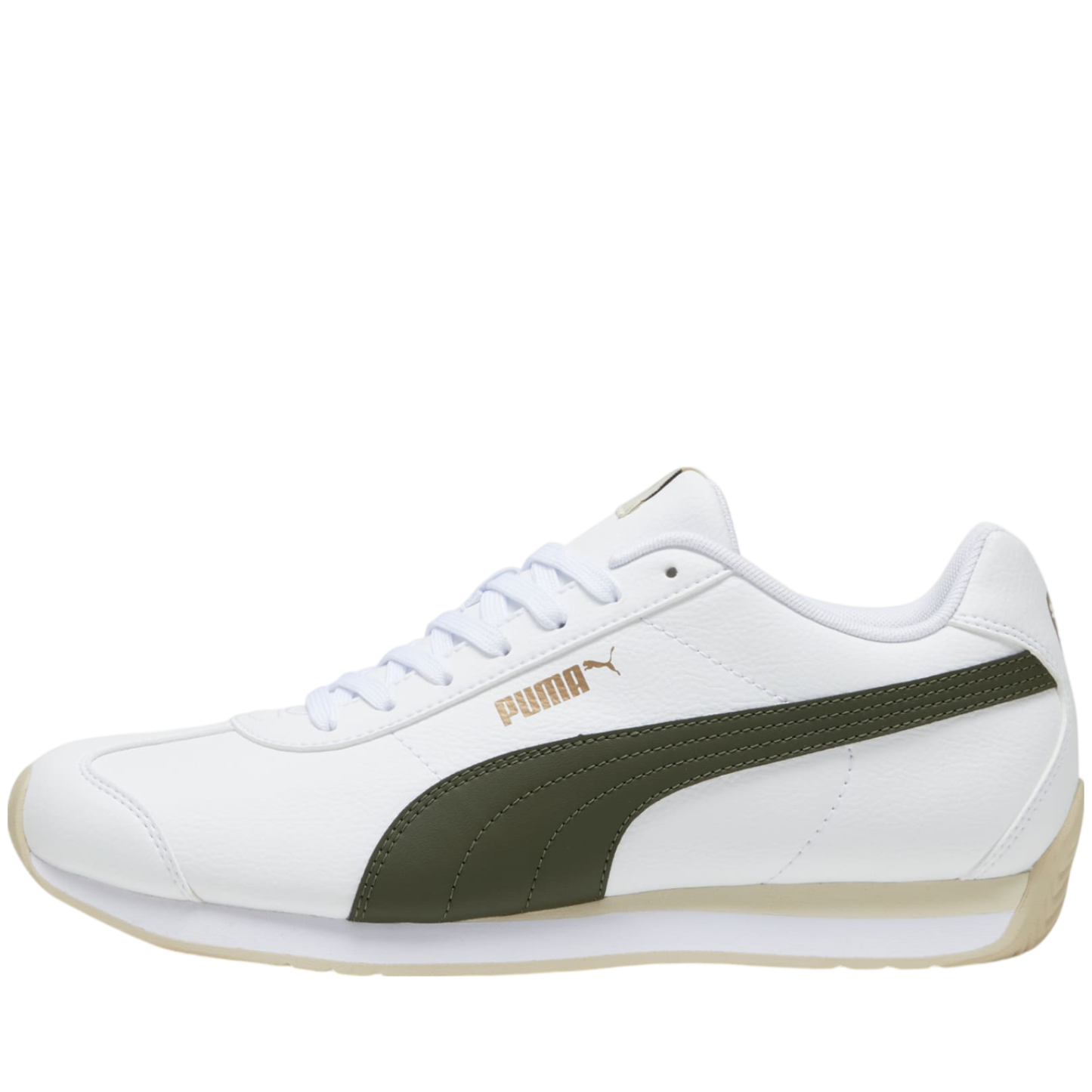 Puma Turin Iii White / Dark Olive