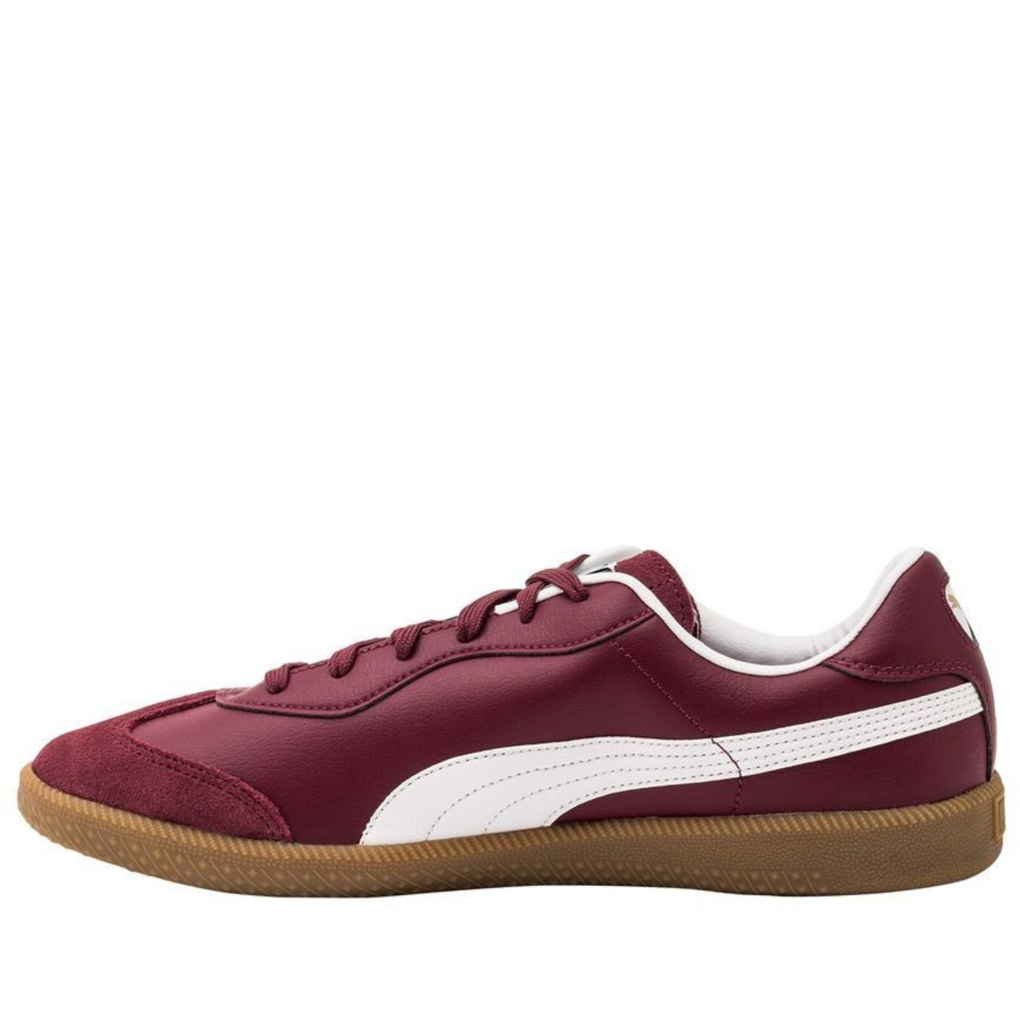 PUMA King IT - Burgundy/White/Gum Light Brown