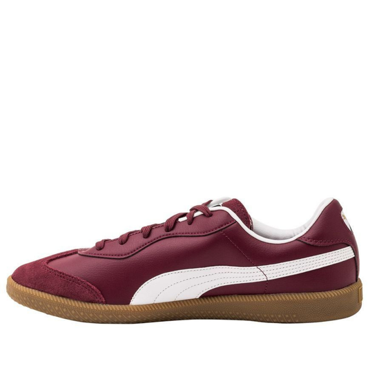 PUMA King IT - Burgundy/White/Gum Light Brown
