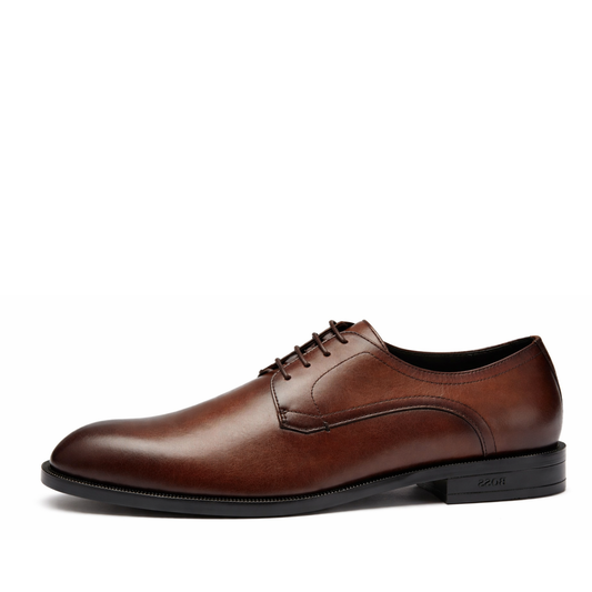 BOSS - Leather derby shoes Tayil_Derb_bunl
