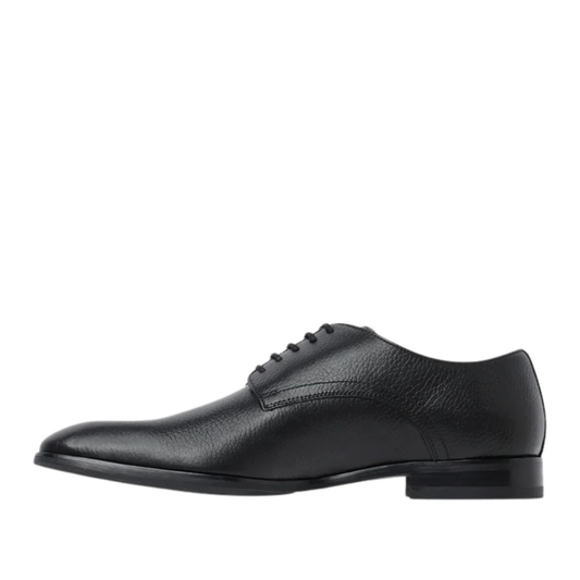 Gordon & Bros BLACK MEN DERBY LACE UP SHOES