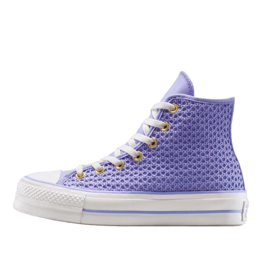 Converse Chuck Taylor All Star Lift Platform Knit High 'Violet Heat'