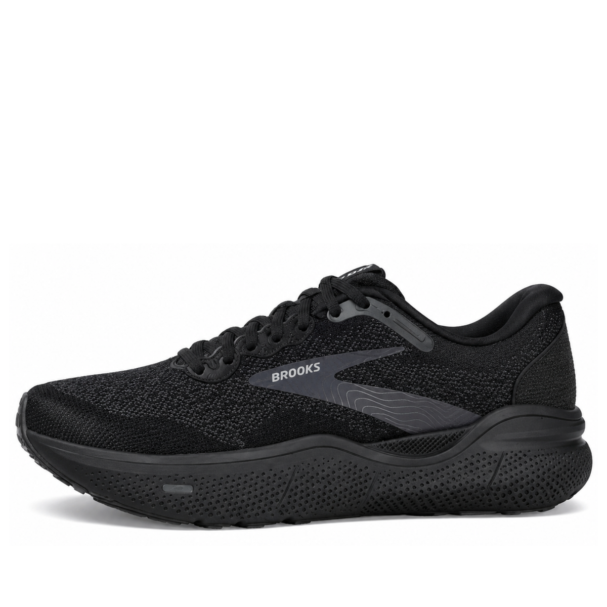 Brooks Women's Ghost Max Wide - Black/Black/Ebony