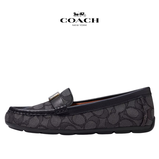 Coach NY Mona Driver In Signature Jacquard