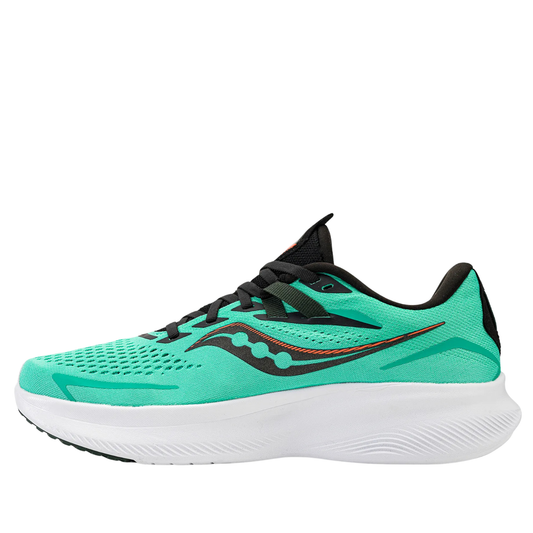 Saucony Ride 15 cool mint/zest