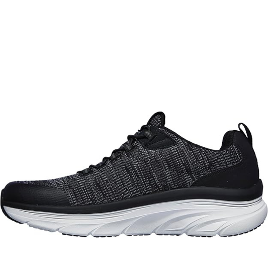 Skechers D Lux Walker Pensive Black Shoes
