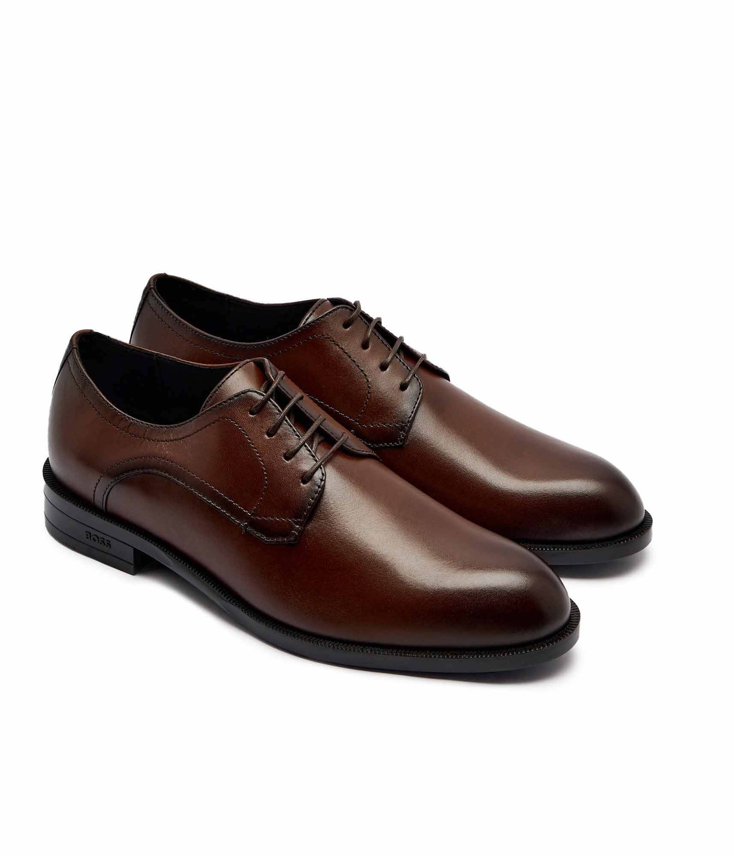 BOSS - Leather derby shoes Tayil_Derb_bunl