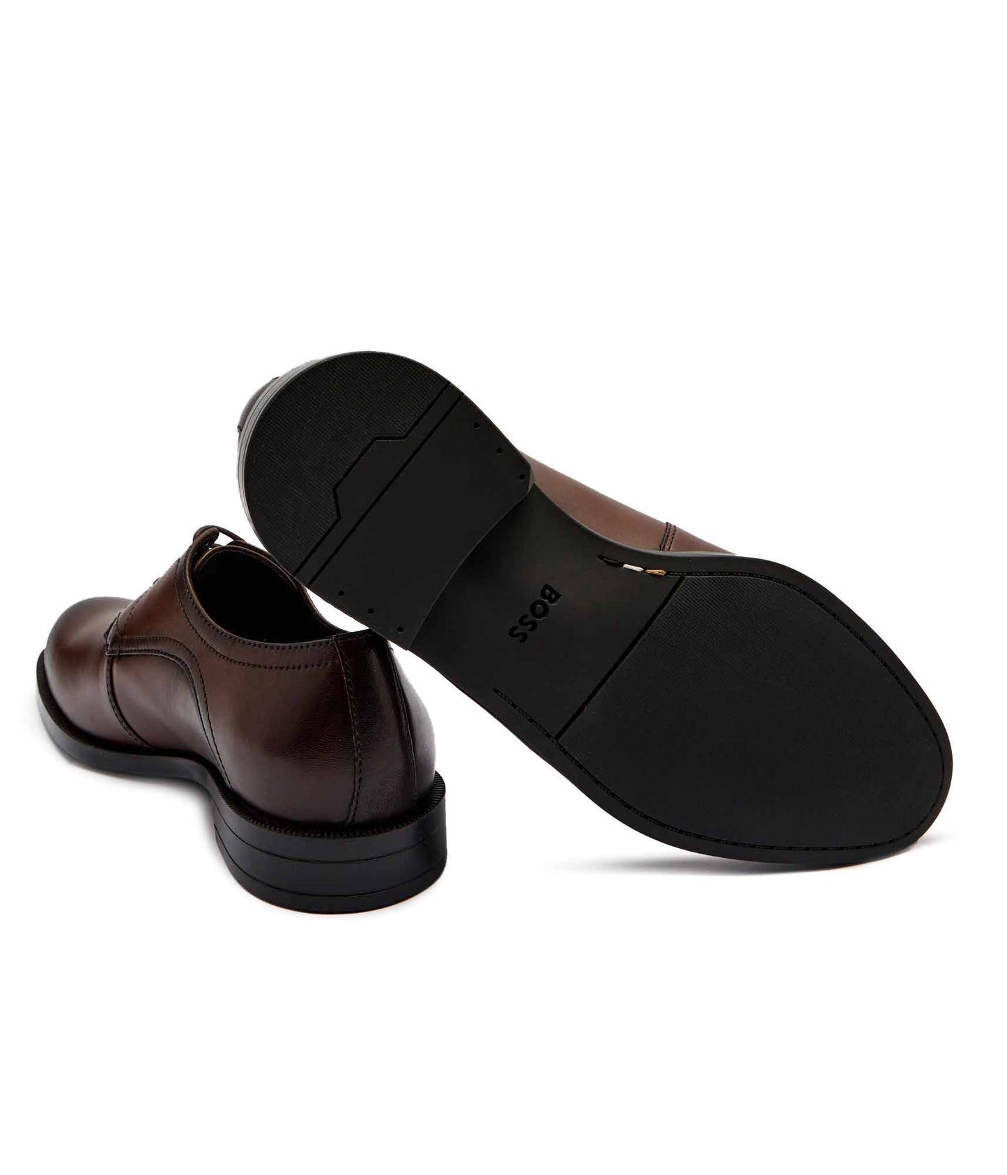 BOSS - Leather derby shoes Tayil_Derb_bunl