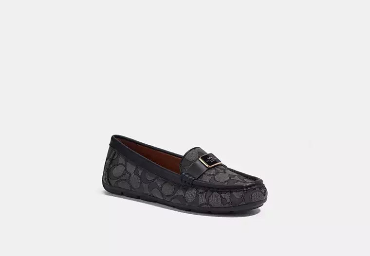 Coach NY Mona Driver In Signature Jacquard