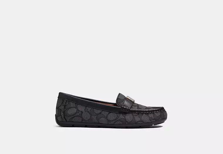 Coach NY Mona Driver In Signature Jacquard