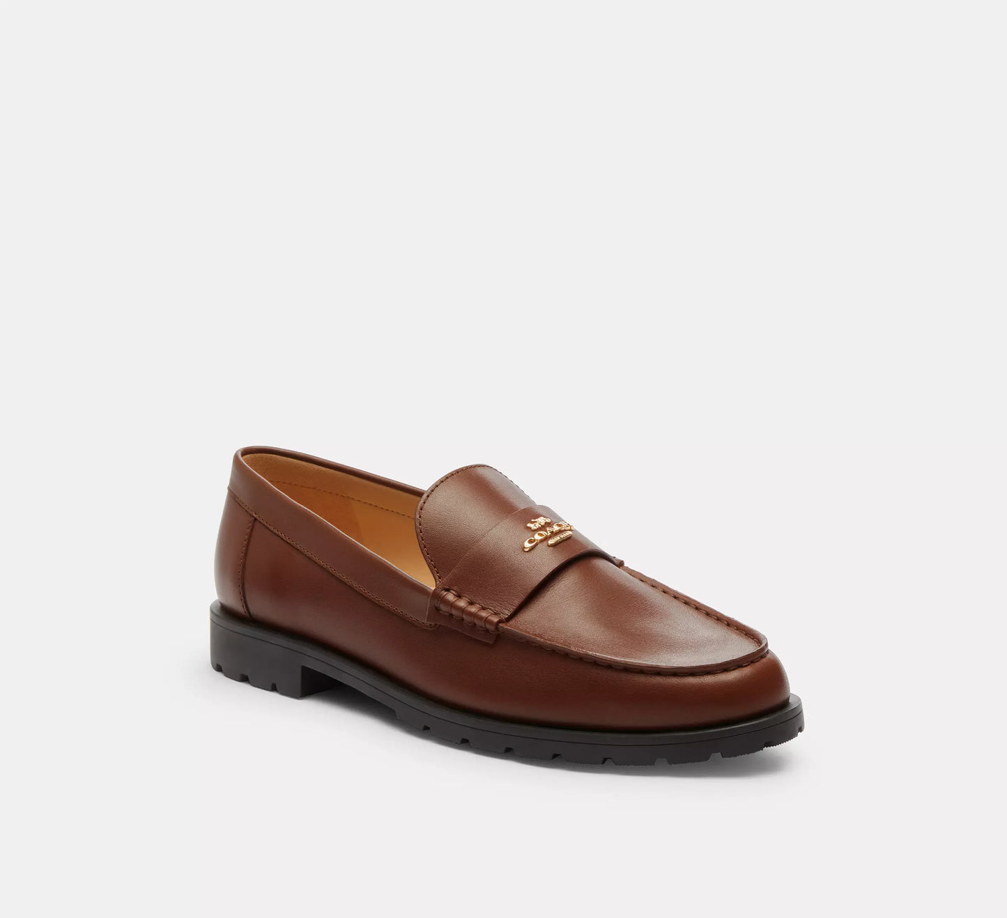 Coach Janie Loafer Bear Brown