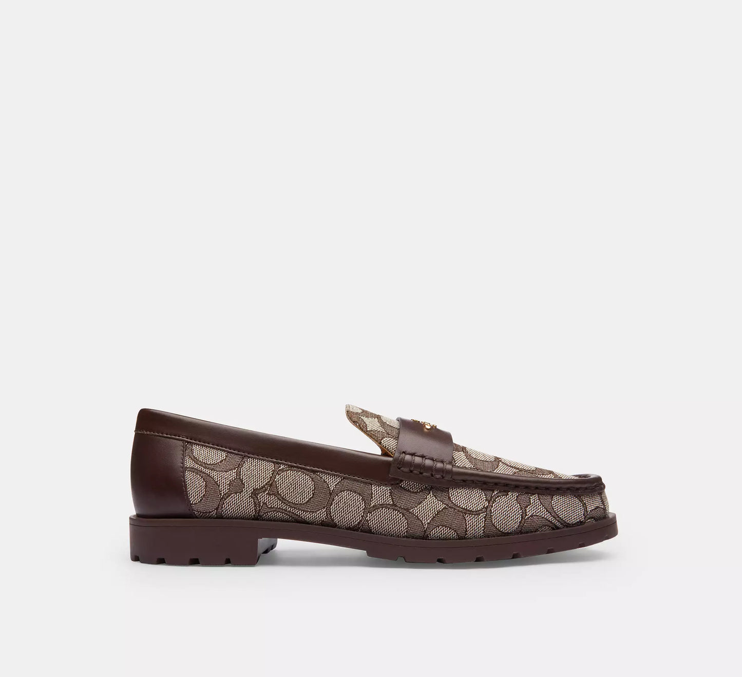 Coach Janie Loafer Bear Brown