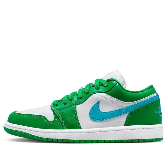 Nike Air Jordan 1 Low 'Lucky Green Aquatone'