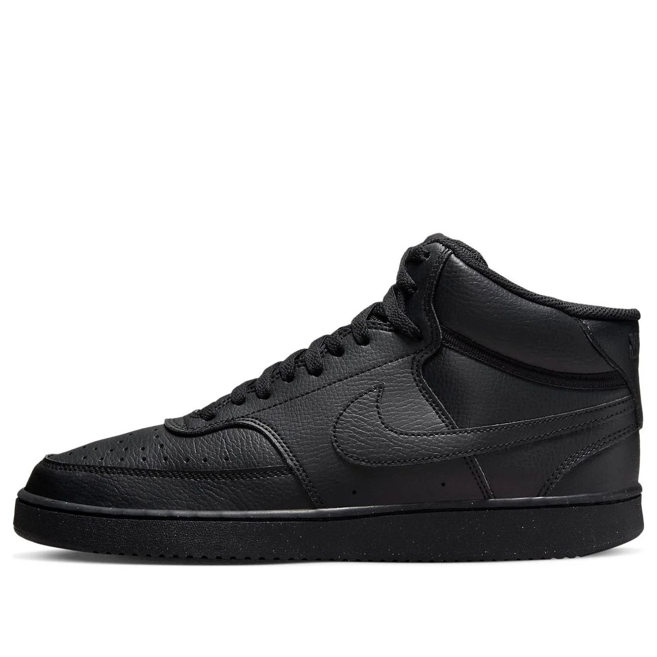 Nike Court Vision Mid Next Nature 'Triple Black'