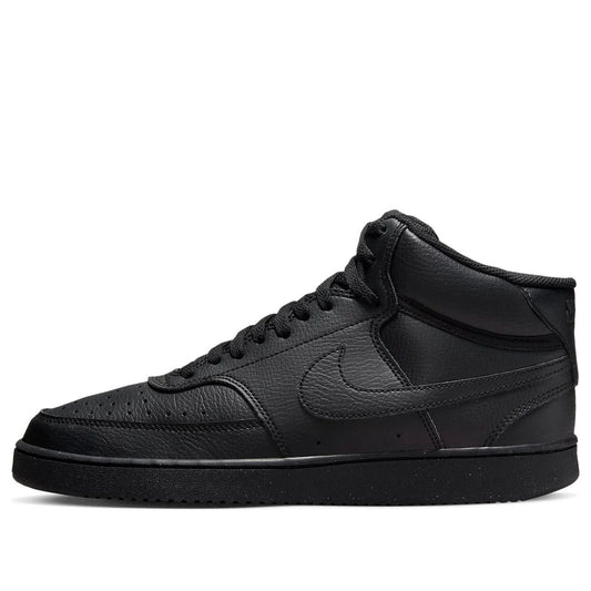 Nike Court Vision Mid Next Nature 'Triple Black'