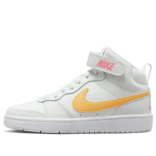 Nike Court Borough Mid 2 'White Topaz Gold'