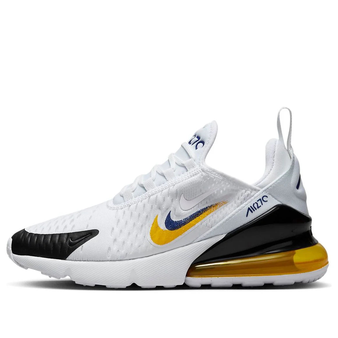 Nike Air Max 270 'Multi-Swoosh-White Gold Black'