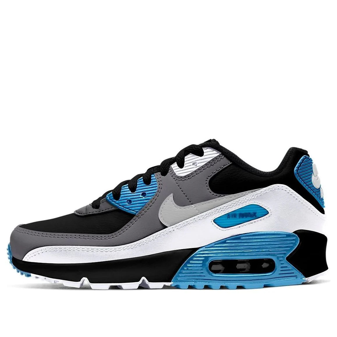 Nike Air Max 90 Leather 'Black Dark Grey'