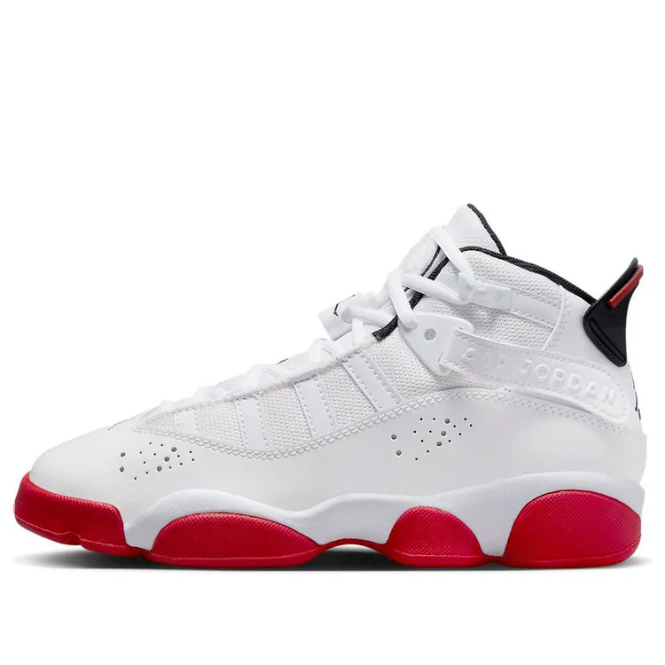 Air Jordan 6 Rings 'White University Red'