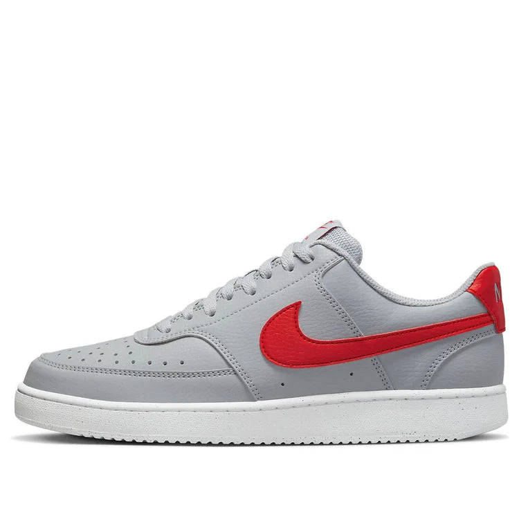 Nike Court Vision Low Next Nature 'Wolf Grey University Red'