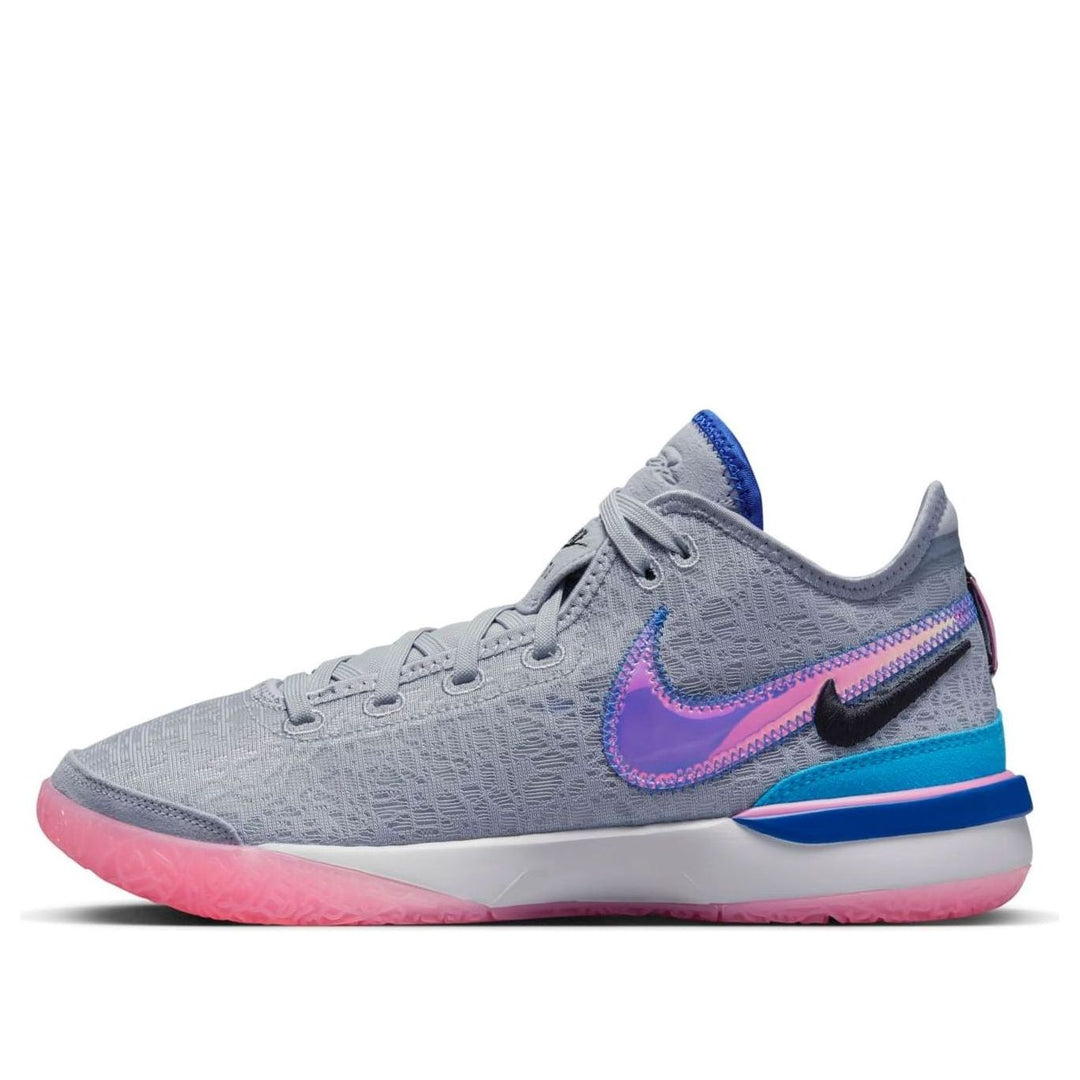 Nike-Zoom LeBron NXXT Gen 'Wolf Grey Pink Spell'