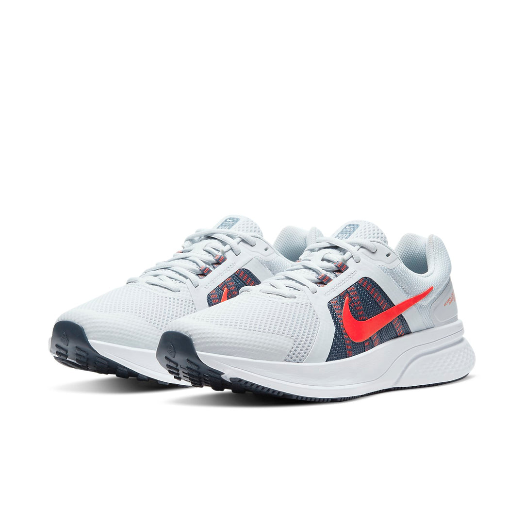 Nike-Run Swift 2 'Pure Platinum Bright Red'