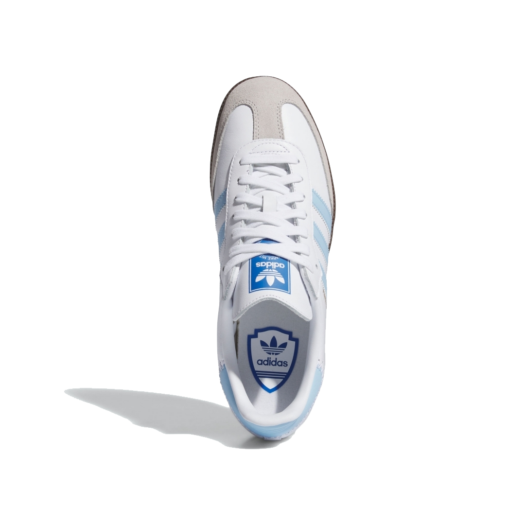 adidas-Samba OG 'Cloud White Light Blue'Men's