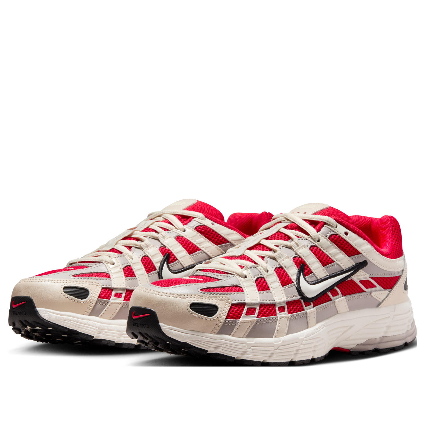 Nike P-6000 'Soft Pearl University Red'Women