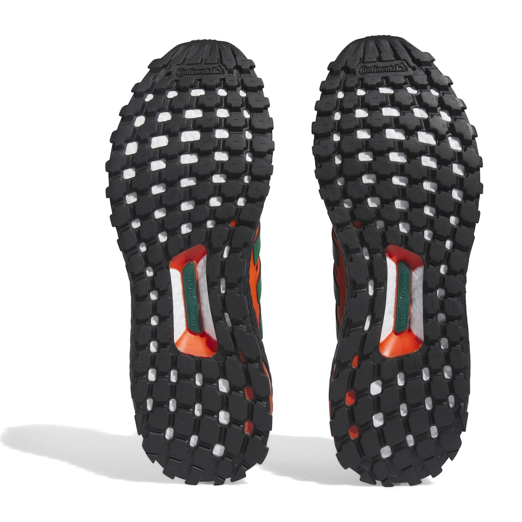adidas Black/Orange Miami Hurricanes Ultraboost 1.0