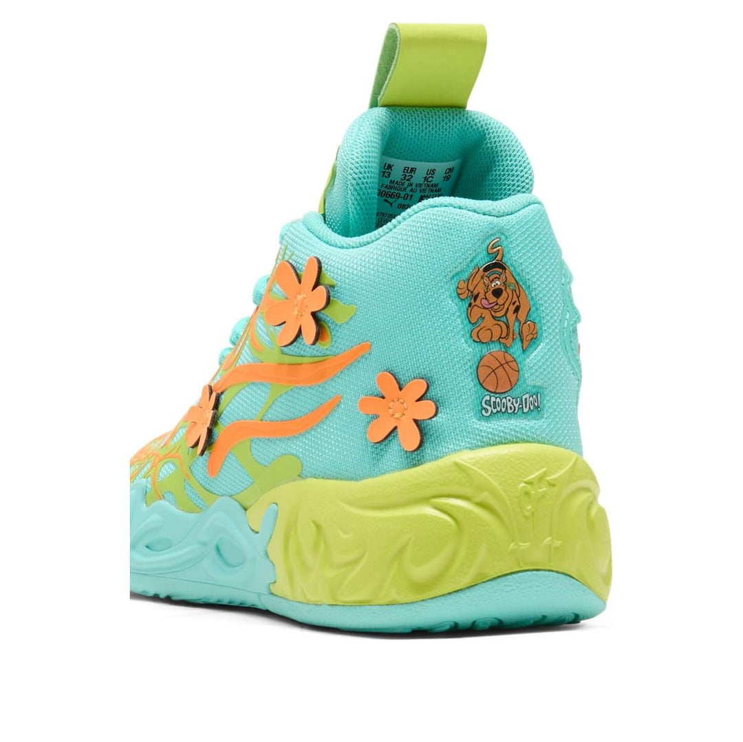 PUMA MB.04 x Scooby-Doo 'Aquatic Lime Smash Heat Fire'