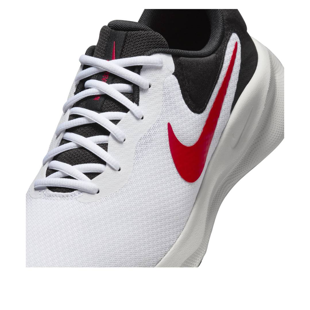 Nike-Revolution 7 'White Black Photon Dust Fire Red'