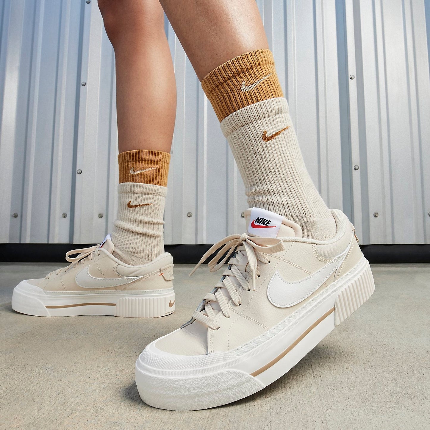 Nike Court Legacy Lift 'Pearl White'
