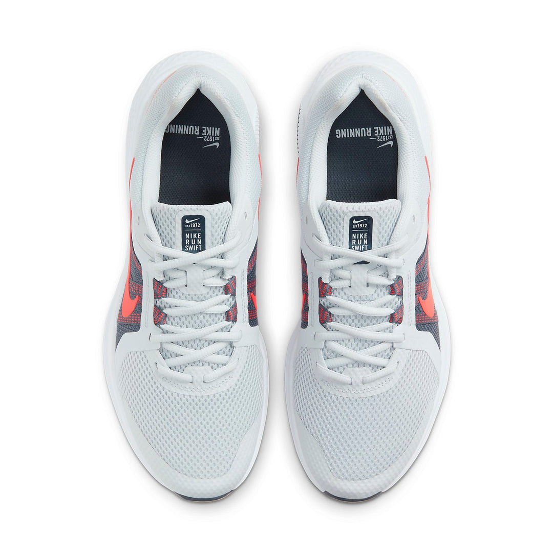 Nike-Run Swift 2 'Pure Platinum Bright Red'