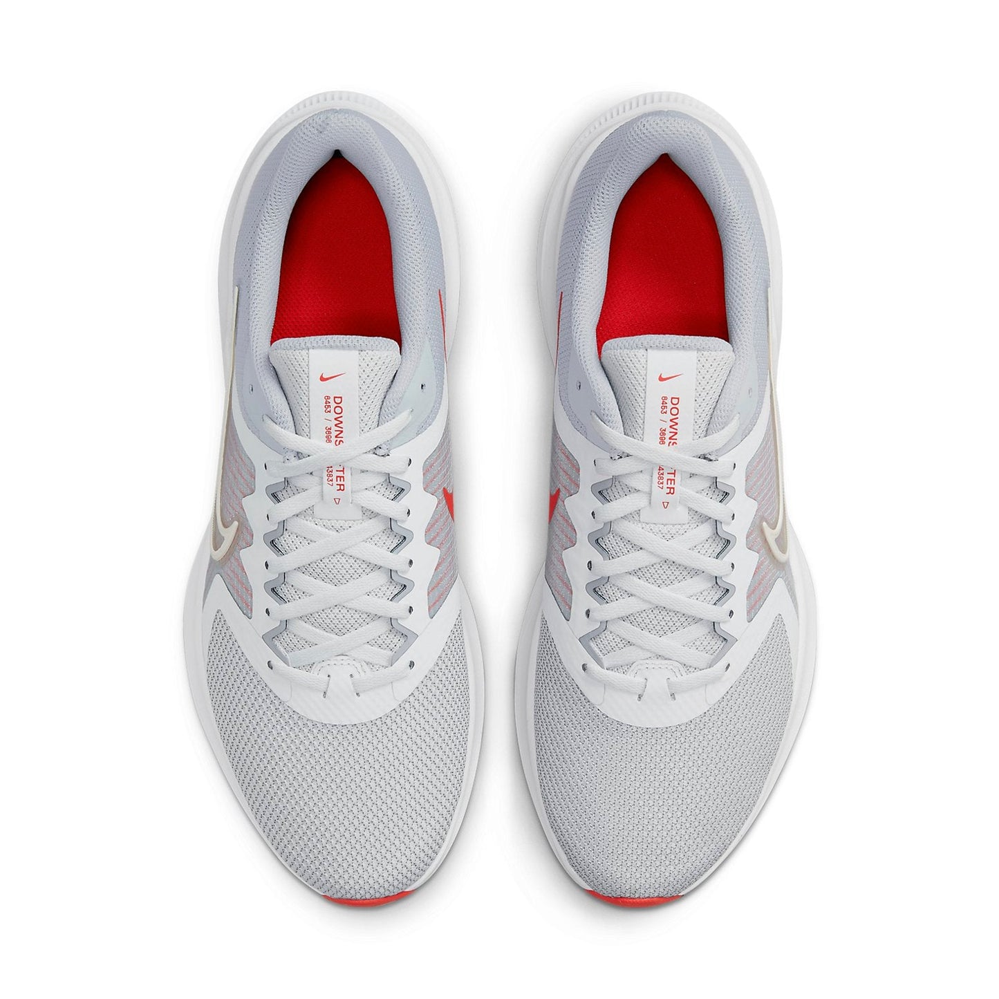 Nike Downshifter 11 Shoes "Dark Smoky Grey, Collegiate Red"