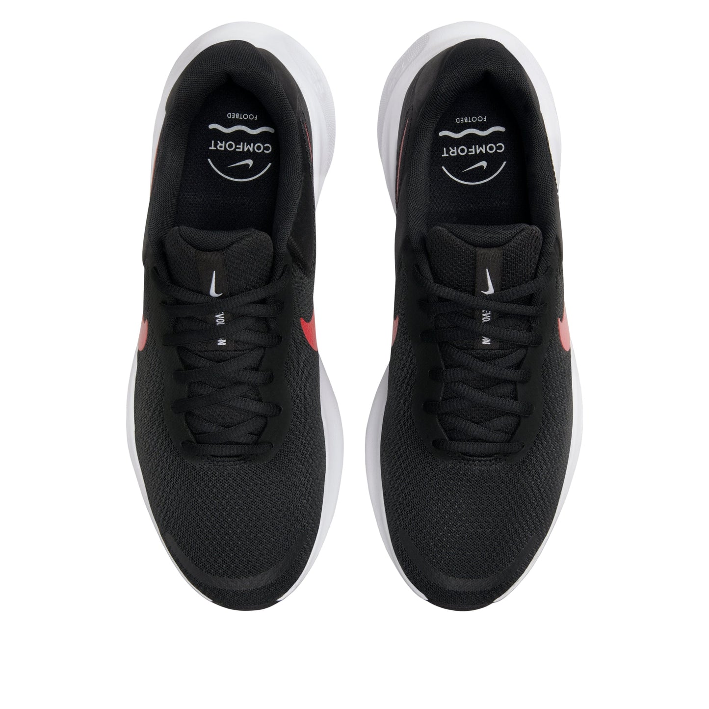 Nike-Revolution 7 'Black White University Red'
