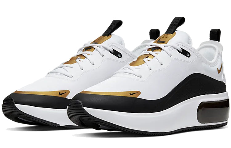Nike-(WMNS) Nike Air Max Dia 'White Black Gold'