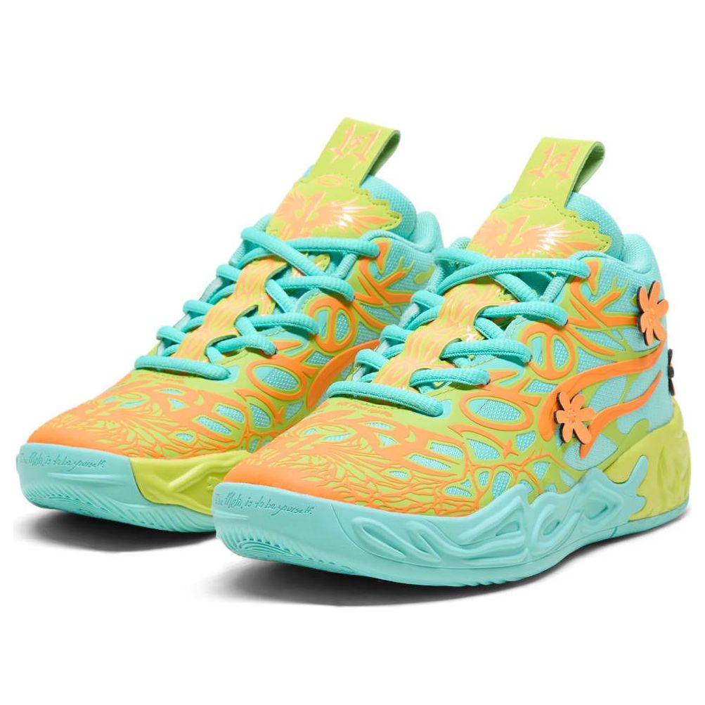 PUMA MB.04 x Scooby-Doo 'Aquatic Lime Smash Heat Fire'