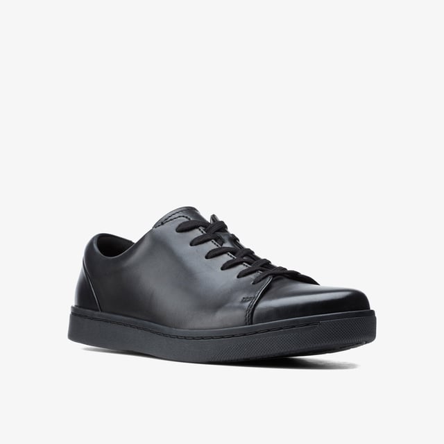 Clarks
Kitna Lo Black Leather Shoes