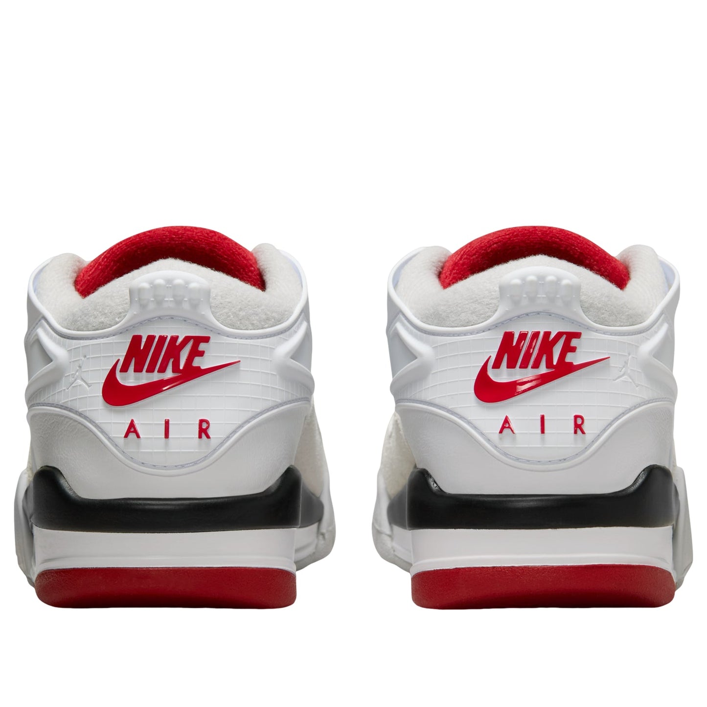 Air Jordan 4 RM 'White Black Neutral Grey Varsity Red