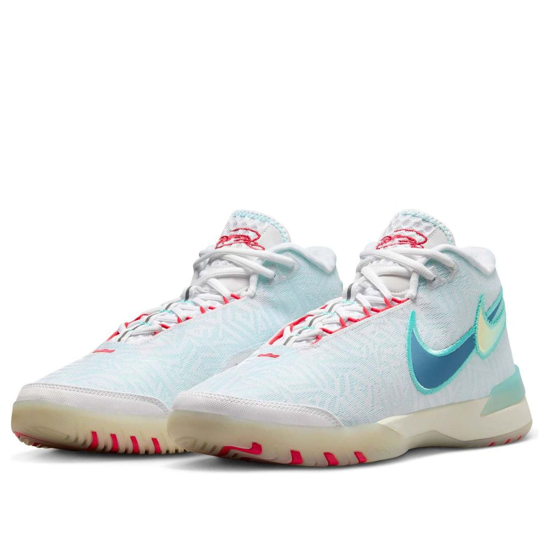 Nike-Zoom LeBron NXXT Genisus 'White Aegean Storm'