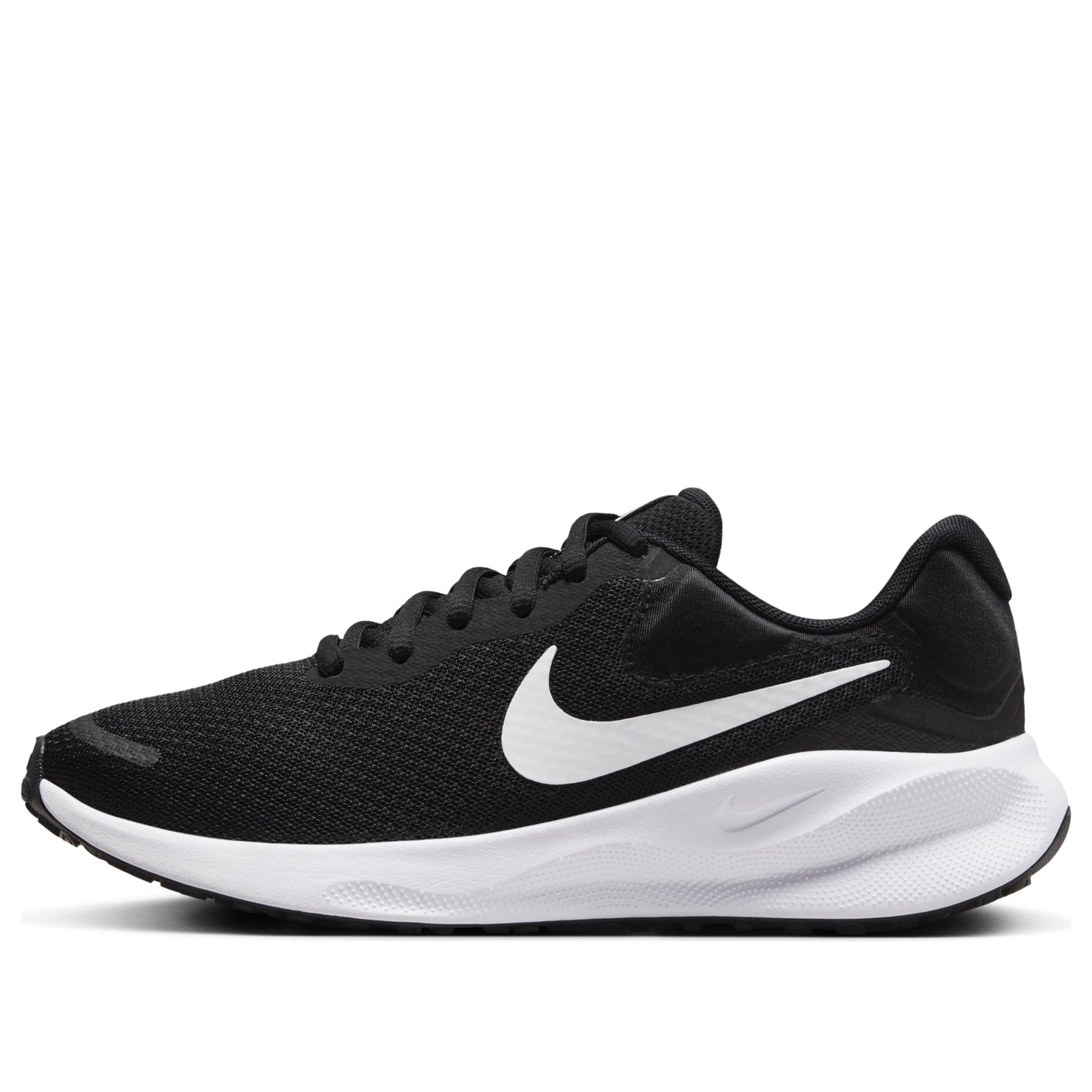 Nike Revolution 7 Road Running Shoes 'Black White